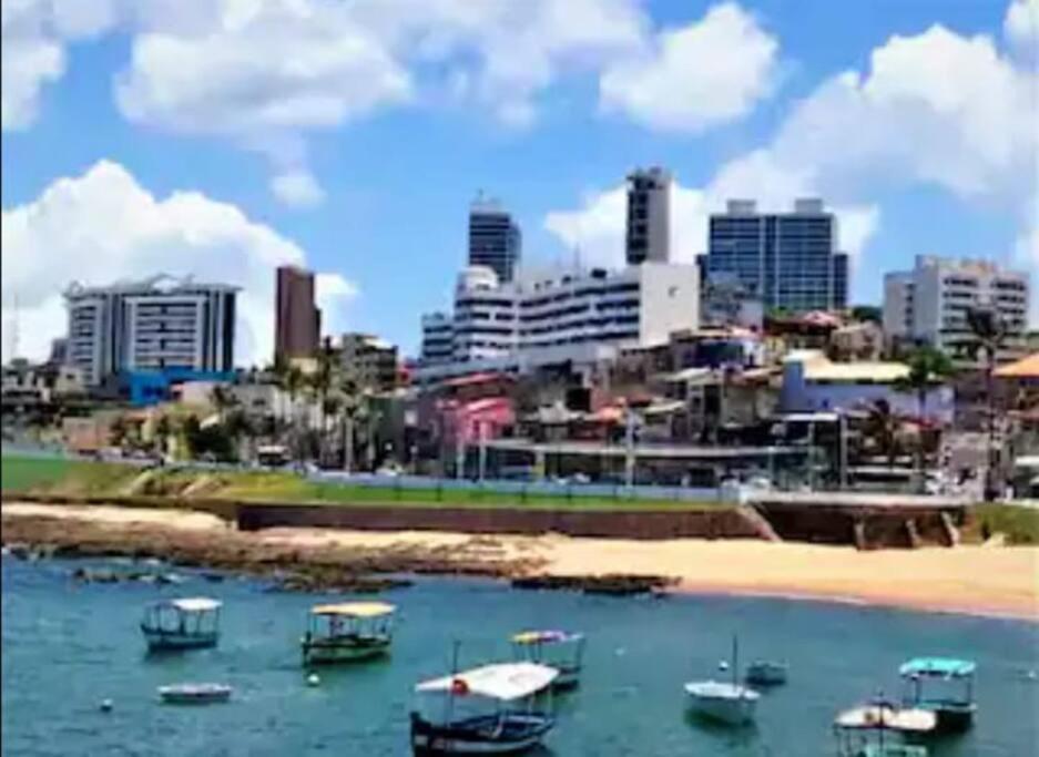Vista Mar Nascente, Dois Quartos, Novo, No Melhor Do Rio Vermelho, Condominio Club, 1103 Salvador Exteriér fotografie